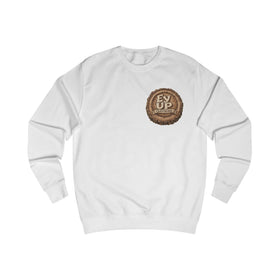 Woodland Logo Sweatshirt Ey Up Clothing Rustic Tree Ring Graphic