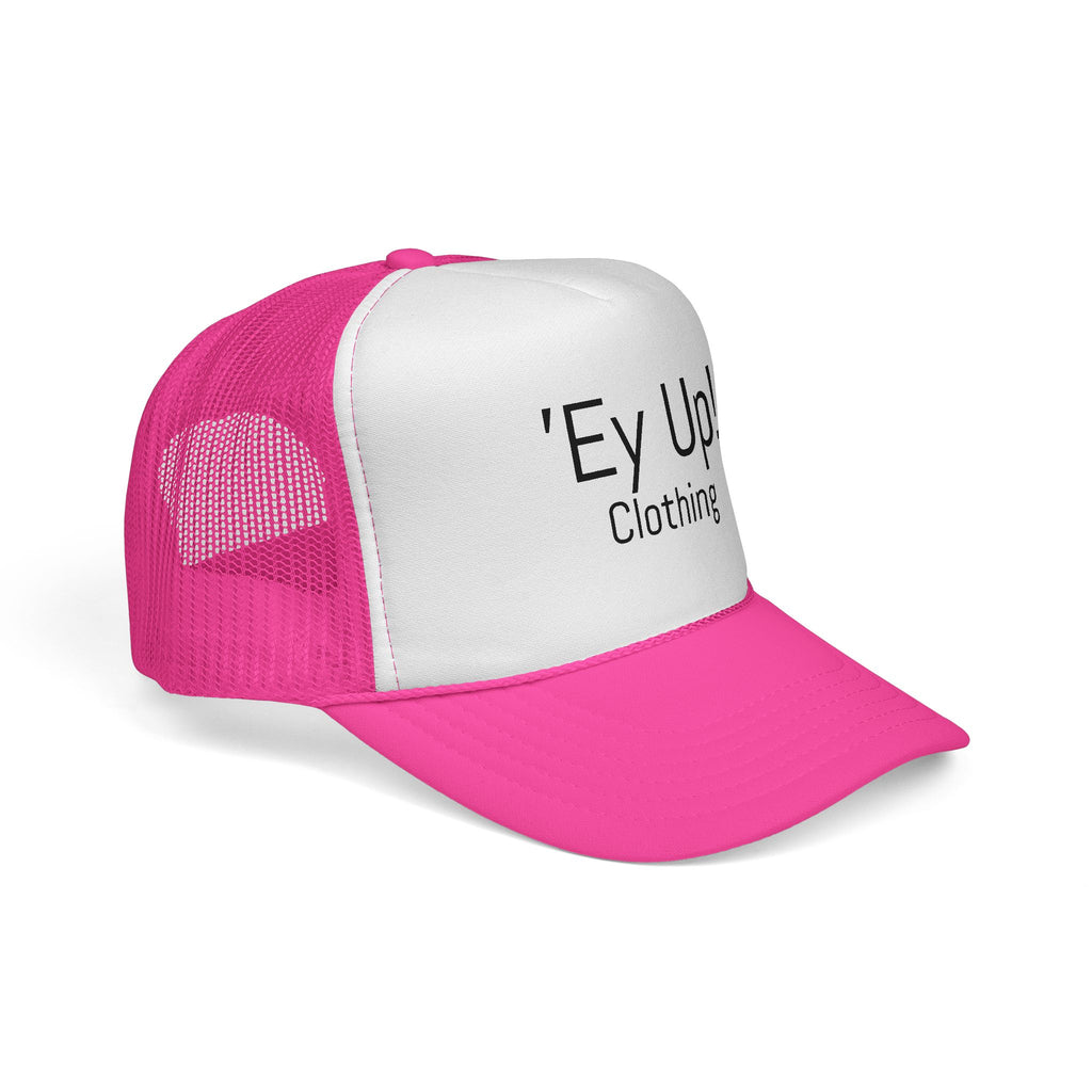 Cool Trucker Cap with 'Ey Up!' Design, Ideal for Outdoor Adventures, Casual Style, Gift for Him/Her, Perfect for Festivals, Sports Events
