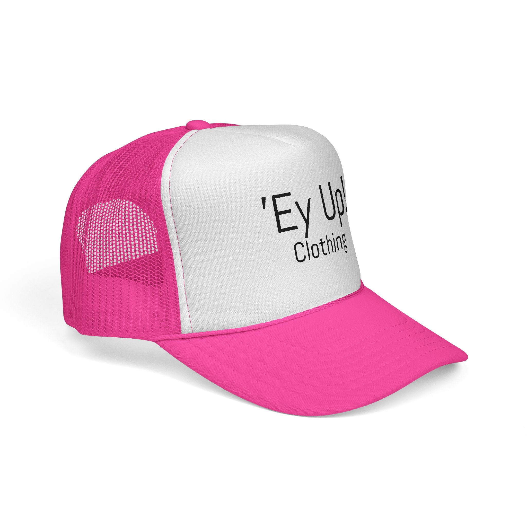 Cool Trucker Cap with 'Ey Up!' Design, Ideal for Outdoor Adventures, Casual Style, Gift for Him/Her, Perfect for Festivals, Sports Events