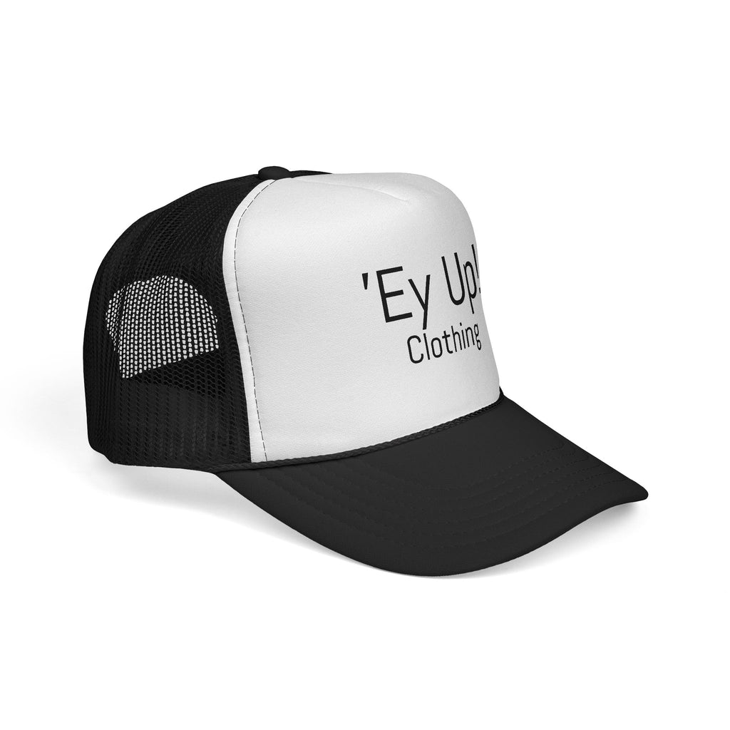 Cool Trucker Cap with 'Ey Up!' Design, Ideal for Outdoor Adventures, Casual Style, Gift for Him/Her, Perfect for Festivals, Sports Events