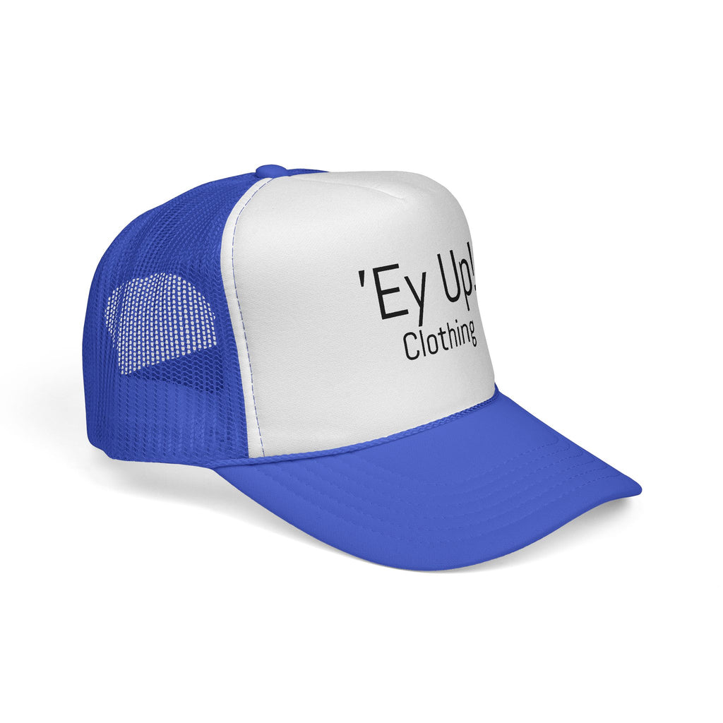Cool Trucker Cap with 'Ey Up!' Design, Ideal for Outdoor Adventures, Casual Style, Gift for Him/Her, Perfect for Festivals, Sports Events